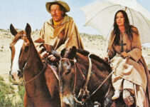 Richard Boone as Madron and Leslie Caron as Sister Mary in Madron (1970)