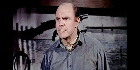 R.G. Armstrong as Hunter Boyd, determined to get even with Tod Lohman for two dead sons in From Hell to Texas (1958)