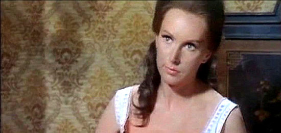 Sonja Romanoff (Sarah Ross) as Mara in Greatest Robbery in the West (1967)