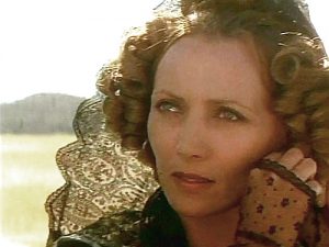 Stephane Audran as The Widow in Eagle's Wing (1980)