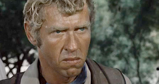 William Watson as Jim Loring, one of Frank Calder's men in The Hunting Party (1971)