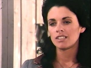 Patricia Charbonneau as Emily Harris in Desperado, Badlands Justice (1989)