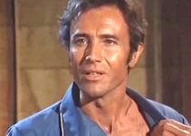 Anthony Steffen as Gary McGuire, aka Hurricane West, showing the scar on his neck in Gunman Sent by God (1969)