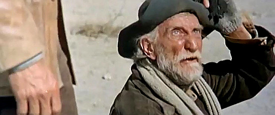 Eugenio Galadini (Graham Sooty) as Jefferson, the old prospector, in For the Taste of Killing (1966)