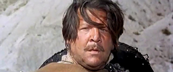 Fernando Sancho as Sanchez, the Mexican bandit leader in For the Taste of Killing (1966)