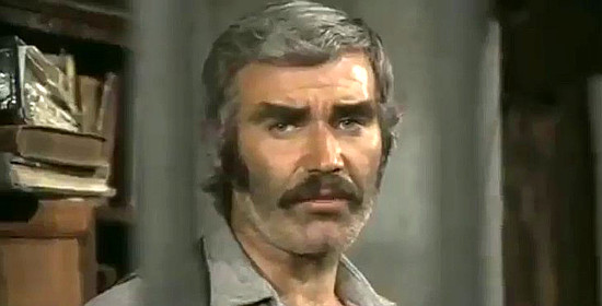 Frank Brana as Sheriff Lewis Burton in Kill the Poker Player (1972)