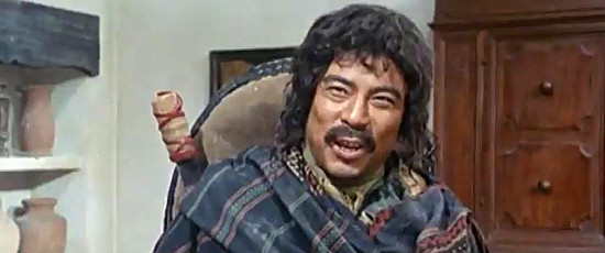 George Wang as Mingo, one of Gus Kennebeck's men, in For the Taste of Killing (1966)