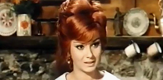 Gianna Serra as Debra Smith in Death Walks in Laredo (1966)