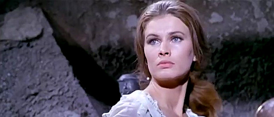 Ida Galli (Evelyn Stewart) as Judy McDougall in Why Go on Killing (1965)