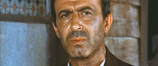 Luigi Casellato as Eddie, the saloon owner, in My Name is Pecos (1966)