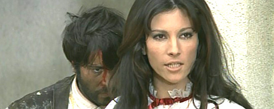 Nicoletta Machiavelli as Maya with Jose in No Room to Die (1969)