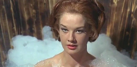 Pamela Tudor as Steffy Mendoza in Last of the Badmen (1967)