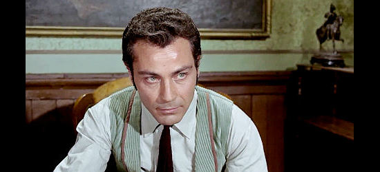 Franco Lantieri as Curry, the man behind much of the trouble in Starblack (1966)