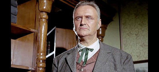 Harald Wolff as Judge Thomas King, the man who married Johnny's mother in Starblack (1966)