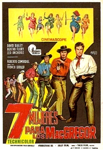 Seven Women for the MaGregors (1967) poster 