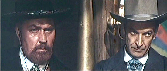 Paul Muller as George Ward and Aldo Cecconi as Herman Ward in Full House for the Devil (1968)