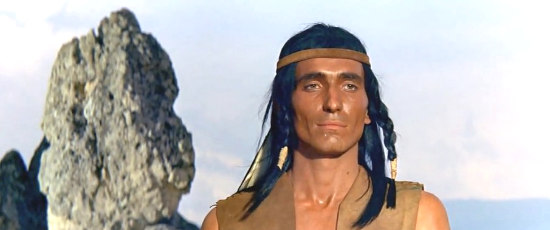 Slobodan Dimitrijevic as Running Panther in Desperado Trail (1965)