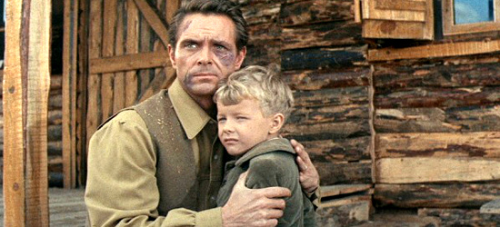 Craig Hill as Dan Murphy with Francisco Huetos as Andy in Hands of a Gunfighter (1965)