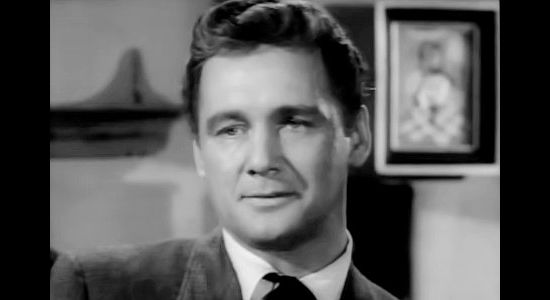 Don Kelly as Fargo, a fast gun willing to do Chan Bartholomew's dirty work in Shoot Out at Big Sag (1962)