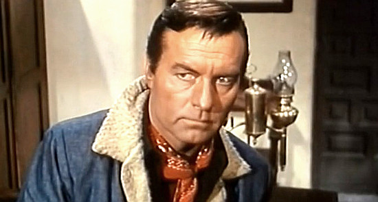 George Montgomery as Reese O'Brien in Outlaw of Red River (1965)