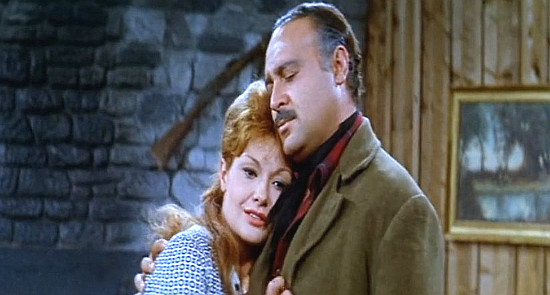 Gloria Milland as Mary and Jesus Puente as Clifford in Hour of Death (1964)