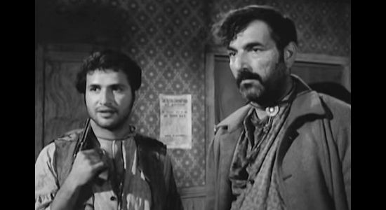 John A. Alonzo as Carlos Avila, the last surviving son of the vengeace-seeking Juan Avila (Peter Mamakos) in Terror at Black Falls (1962)