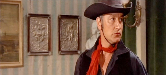 Jose Truchado as Burkett, Terry Morse's henchman in Bullets Over Dallas (1970)