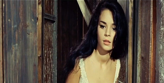 Mercedes Castro as Eva in Dynamite Joe (1967) 
