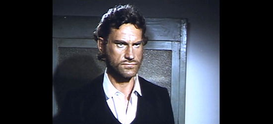 Donald O'Brien as Mormon leader Jack Jones in Sheriff of Rock Springs (1971)