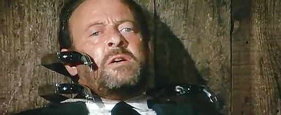 Aldo Barberito as the sheriff in They Call Him Cemetery (1971)