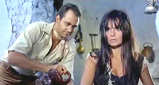 Bob Henry as Pat Scotty with Marina Solinas in Colt in the Hand of the Devil (1967)
