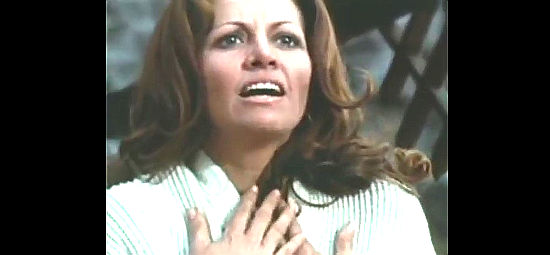 Isela Vegas as Sara Carson in The Taste of the Savage (1971)