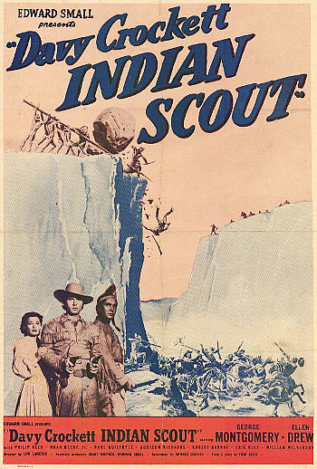 Davy Crockett, Indian Scout (1950) poster