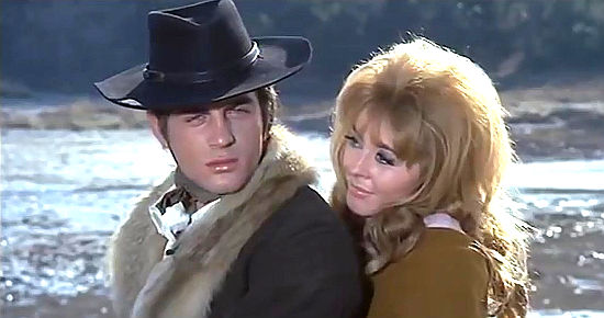 Francesco Porzi as Pedro with Vittoria Solinas as Rosita in Blood Calls to Blood (1968) 
