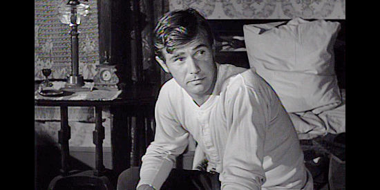 John Lupton as Capt. Banning, Drango's second in command in Drango (1957)