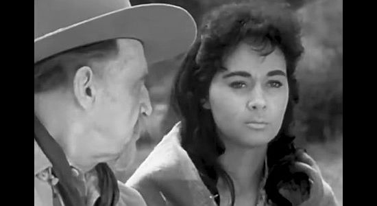 Marla English as Wild Willow, explaining how she wound up being banished from her tribe in Flesh and the Spur (1956)
