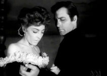 Marie Windsor as Dakota Lil and George Montgomery as Steve Garrett in Dakota Lil (1950)