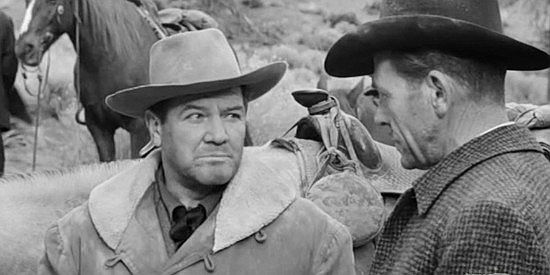 Paul Birch as Sheriff Toledo, a lawman determined to catch the Hardold gang in The Fastest Gun Alive (1956)
