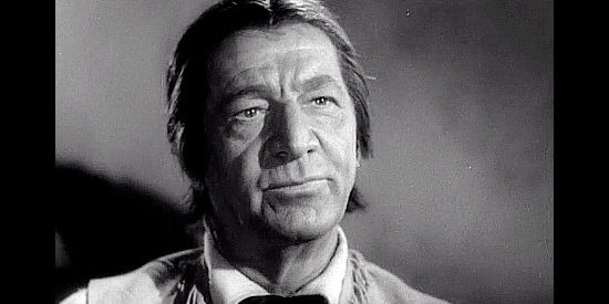 Robert Barrat as James Lone Eagle, an adviser for the Army whose allegiance lies with the Indians in Davy Crockett, Indian Scout (1950)