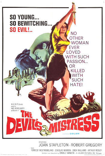 The Devil's Mistress (1965) poster 