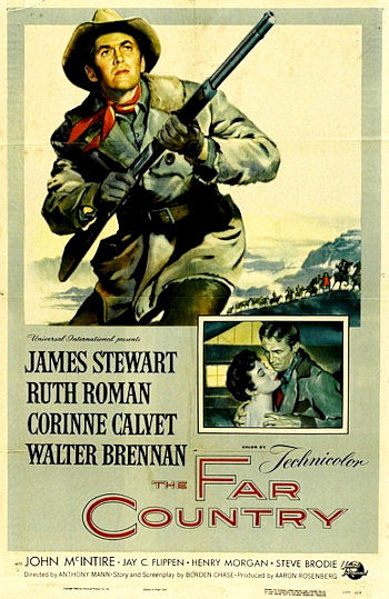 The Far Country (1954) poster