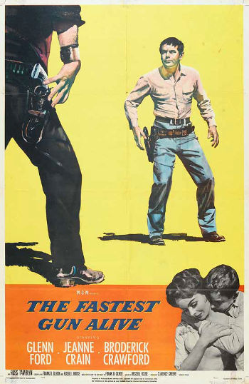 The Fastest Gun Alive (1956) poster 