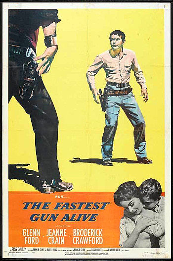 The Fastest Gun Alive (1956) poster
