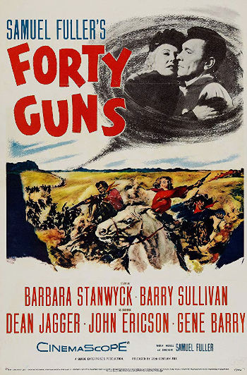 Forty Guns (1957) poster