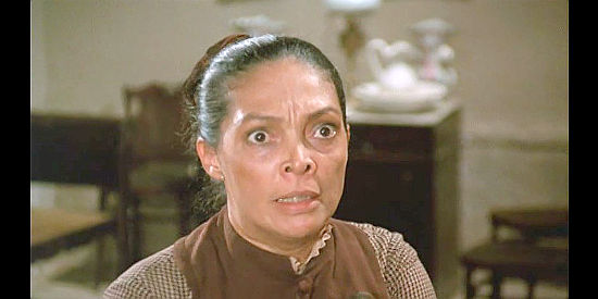 Beni Cardoso as Mary Connor, Connor'swife, in Scalps (1987)