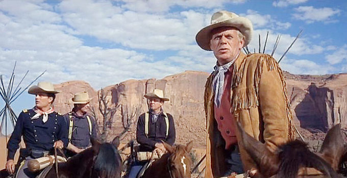 Richard Widmark as Capt. Tom Archer in Cheyenne Autumn (1964)