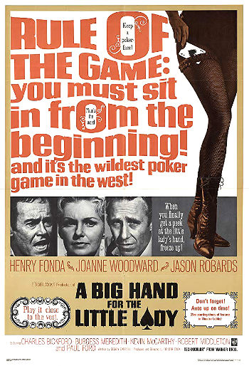 A Big Hand for a Little Lady (1966) poster