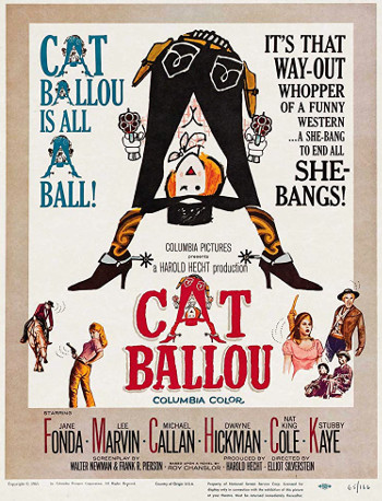 Cat Ballou (1965) poster
