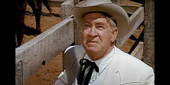 Chill Wills as Jim Ed Love, the rancher who can always find another task for Ben and Howdy in The Rounders (1965)