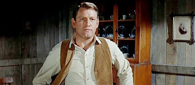 Earl Holliman as Matt Elder, the shopkeeper among the Elder brothers in The Sons of Katie Elder (1965)